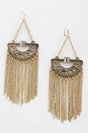 Old Styles Chain Earring 5HCB3